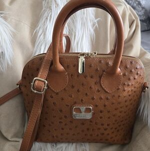Valentina Textured Satchel